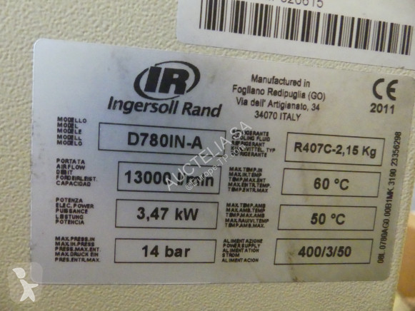 Materiaal voor de bouw Ingersoll rand Nirvana N75