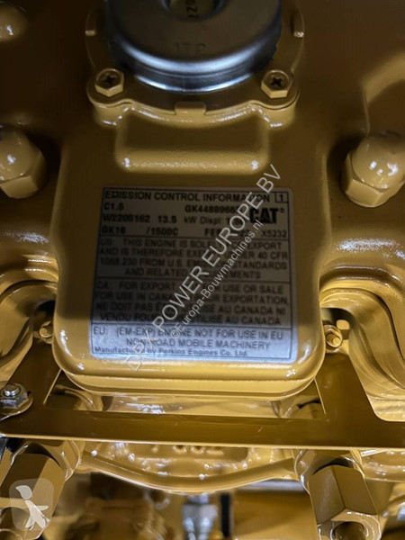 Materiaal voor de bouw Caterpillar DE13.5E3 -...