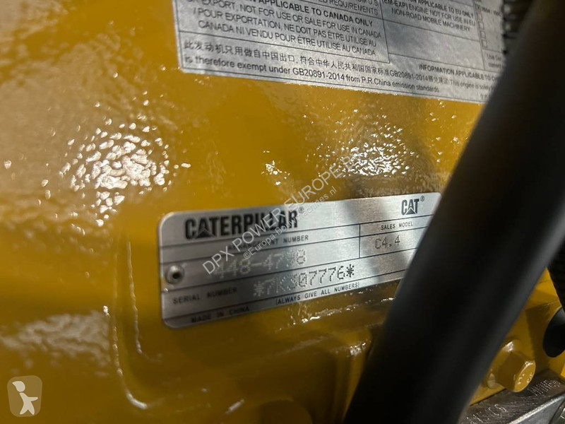 Material de obra Caterpillar DE110E2 - 110 kVA...