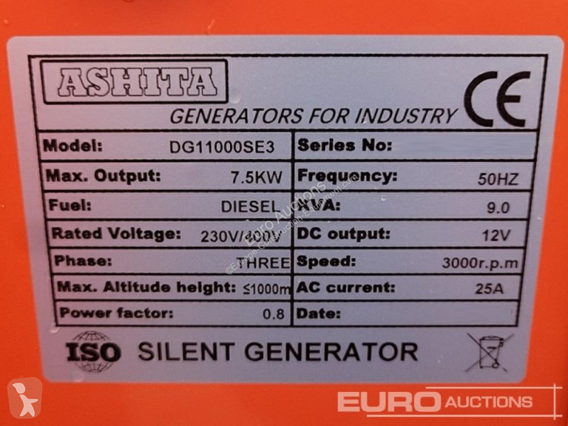 Material de obra  DG11000SE3