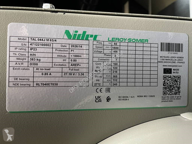 Строительное оборудование Deutz TCD6.1L6 - 165...