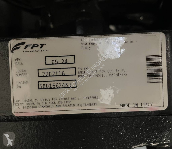 آلة لمواقع البناء Iveco NEF45TM3 - 132 kVA...