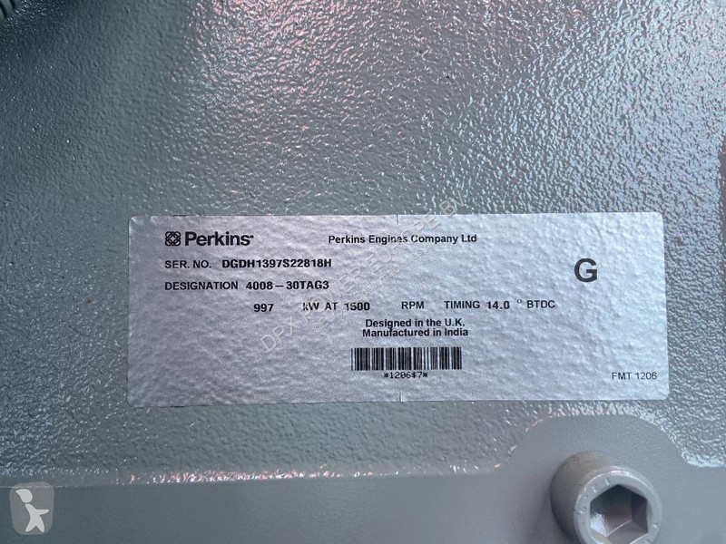 Строительное оборудование Perkins 4008TAG3 -...