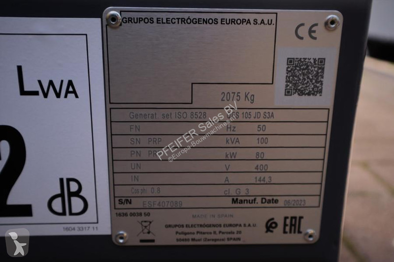 Stavebný stroj Atlas Copco QES 105 JD S3A ESF...