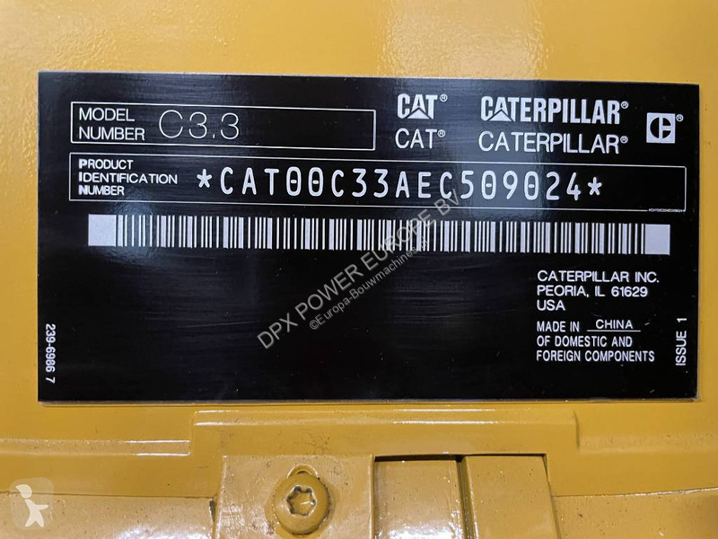 Stavebný stroj Caterpillar DE65E0 - 65 kVA...