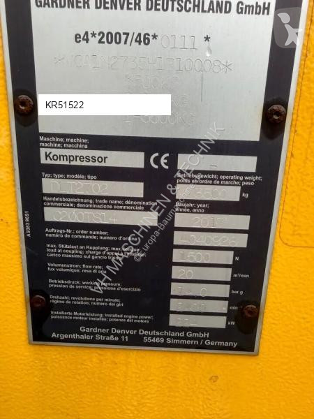 Stavebný stroj Compair C200 TS-14