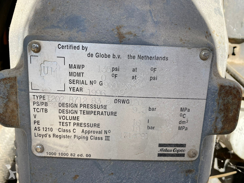 Будівельне обладнання Atlas Copco ABEG516