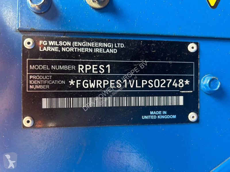 آلة لمواقع البناء FG Wilson P-500P1 - 500 kVA...