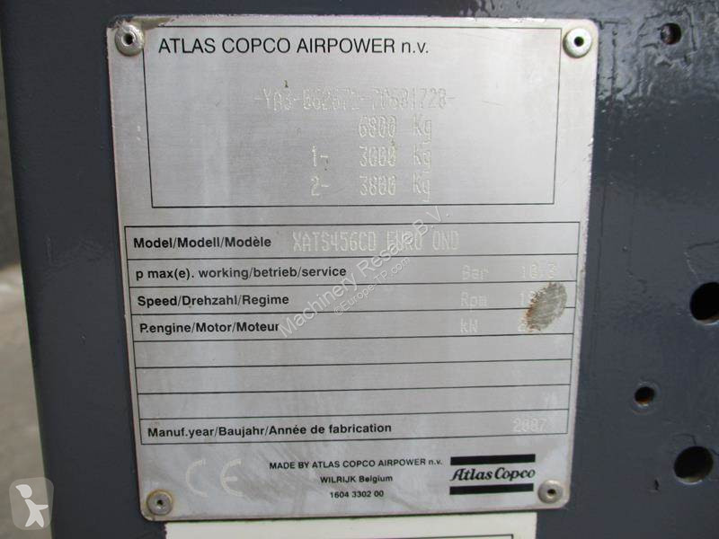 Stavební vybavení Atlas Copco XATS 456 CD - N
