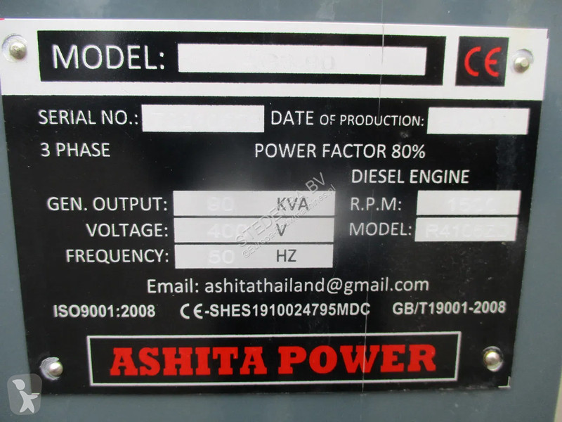 Materiaal voor de bouw Ashita AG3-90 , New...