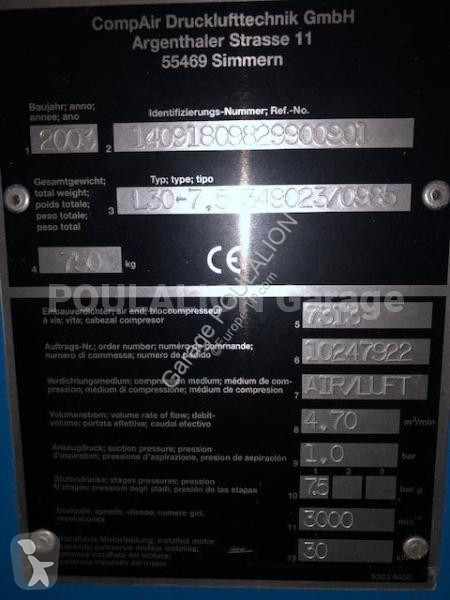 Entreprenørmaskiner Compair  L30-7.5