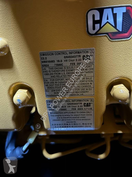 Materiaal voor de bouw Caterpillar DE18E3 - 18...