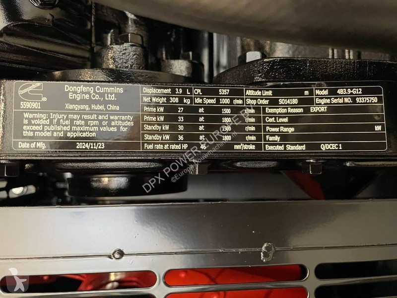 Materiaal voor de bouw Cummins 4B3.9-G12 - 33...