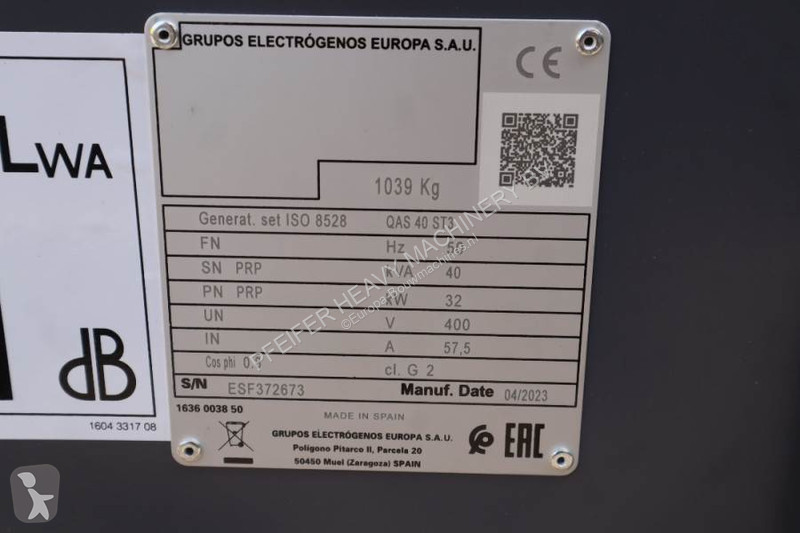 Materiaal voor de bouw Atlas Copco QAS 40 ST3...