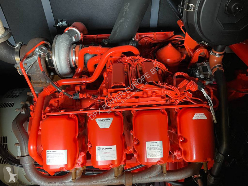 Materiaal voor de bouw Scania DC16 - 660 kVA...