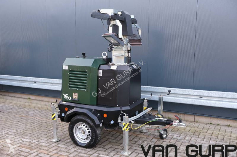 Material de obra Generac V20 4x320W lichtmast...