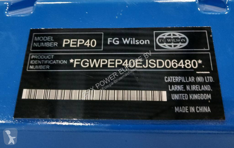 Materiaal voor de bouw FG Wilson P110-3 - 110...