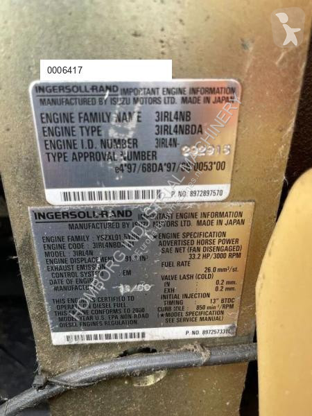 آلة لمواقع البناء Ingersoll rand 731 Isuzu...