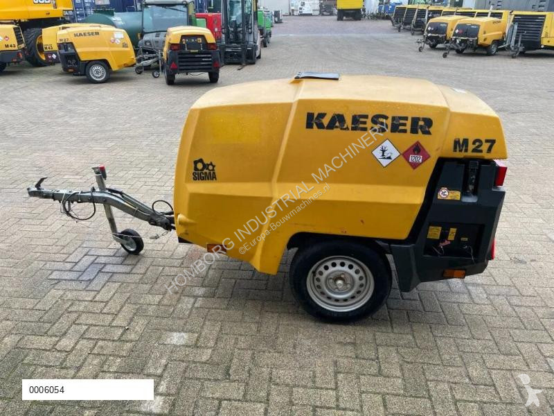 Material de obra Kaeser M27 Kubota 2,7 m3 / min...