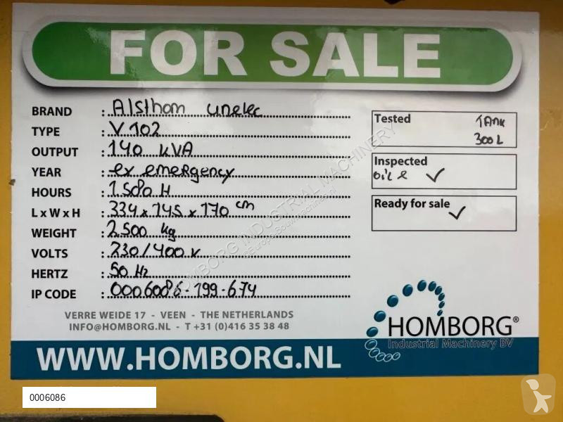 Materiaal voor de bouw Alsthom V102 unelec 140...