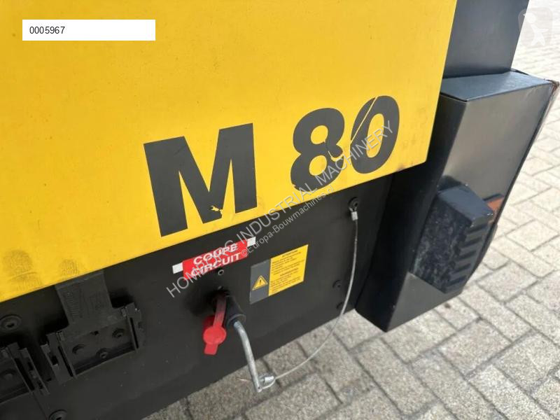 Entreprenørmaskiner Kaeser M80 Kubota 8.1 m3 /...