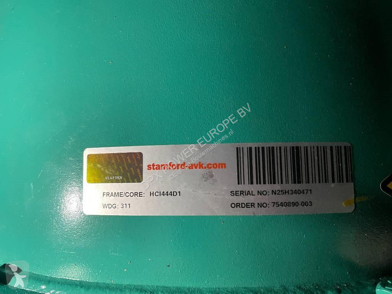 Stavebný stroj Cummins C330D5EQ - 330 kVA...