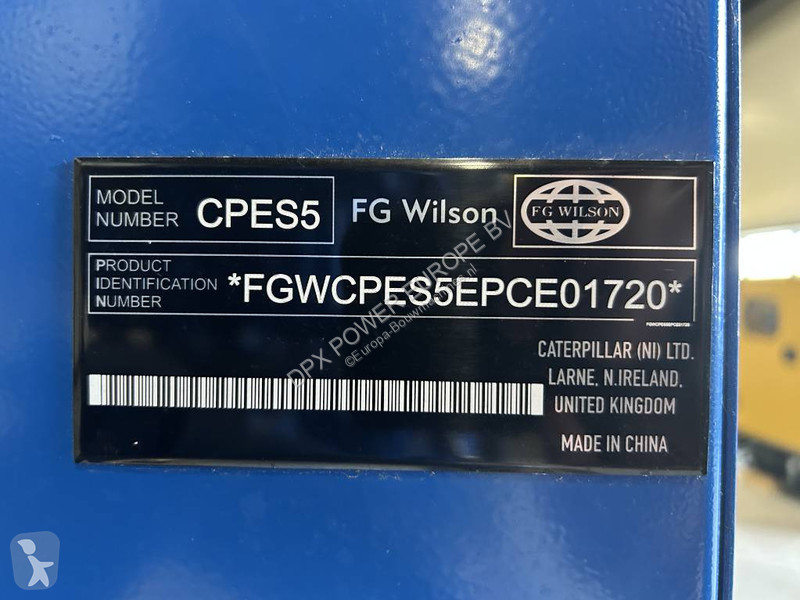 Material de obra FG Wilson P550-3 - 550 kVA...