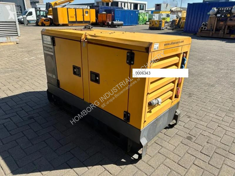 Materiaal voor de bouw Atlas QAS 20 Kubota...