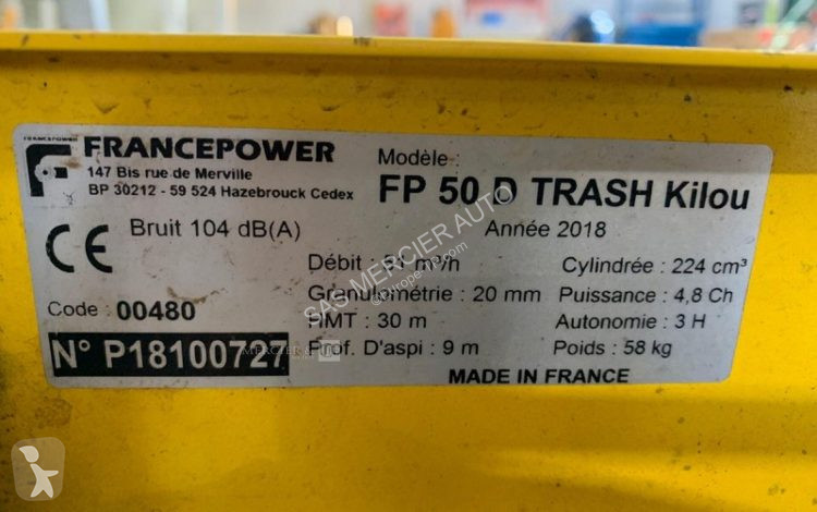 Materiaal voor de bouw  pompe de surface diesel