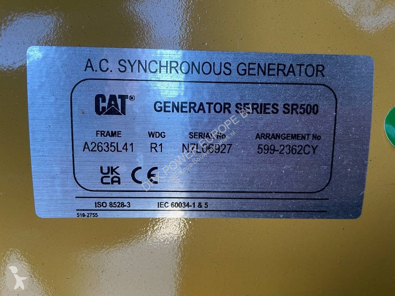 Stavebný stroj Caterpillar DE200GC - 200 kVA...