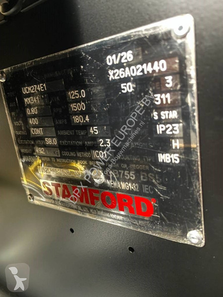 Stavebný stroj Cummins 6CT8.3-GM115 - 138 kVA...