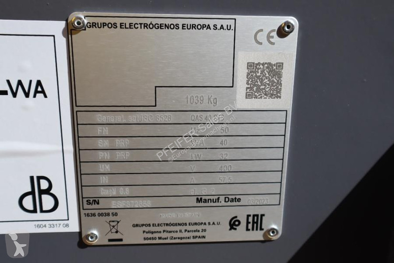 آلة لمواقع البناء Atlas Copco QAS 40 ST3 Valid...