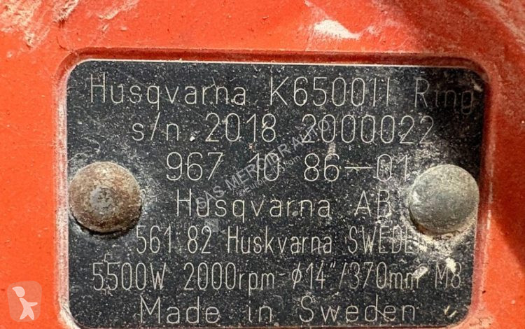 Будівельне обладнання Husqvarna decoupeuse...