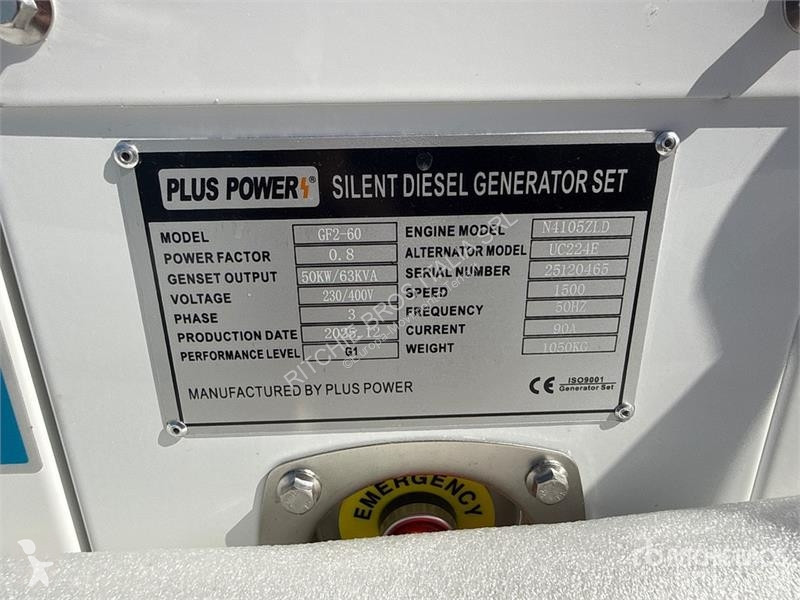 Materiaal voor de bouw  GF2-60 Generator Set...