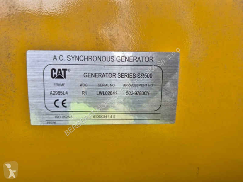 Vägbyggmaterial Caterpillar DE550E3