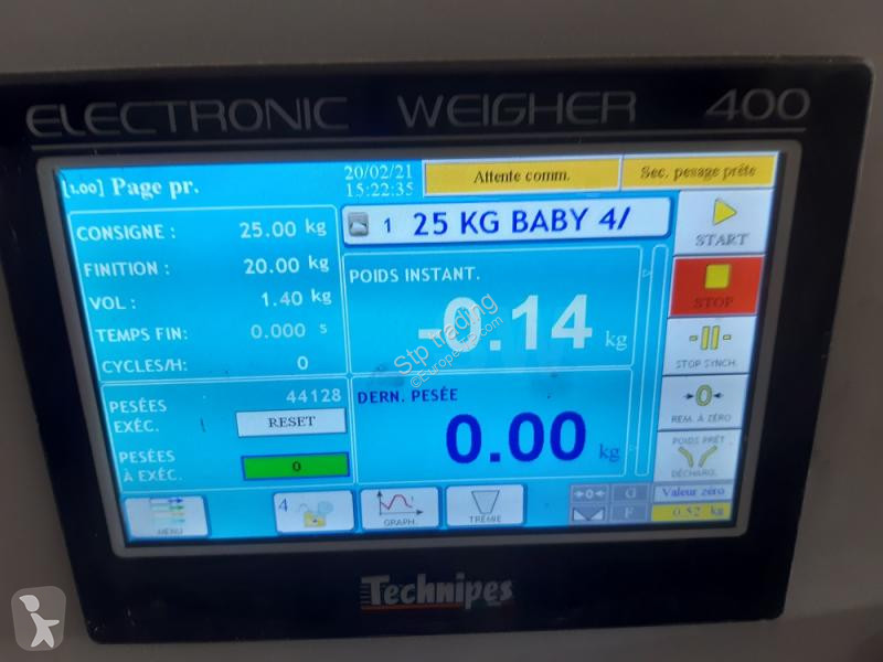 Vägbyggmaterial   ENSACHEUSE WEIGHER 400