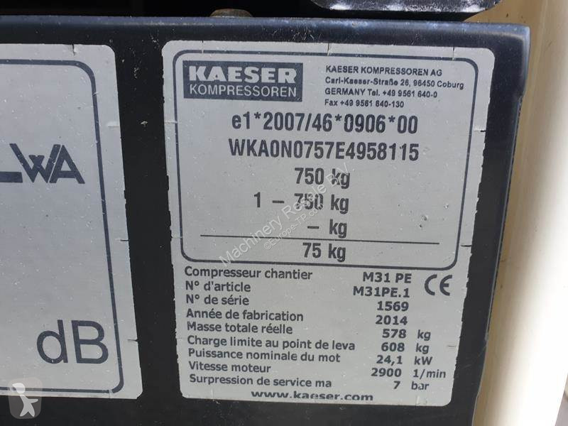 Materiaal voor de bouw Kaeser M 31 PE - N