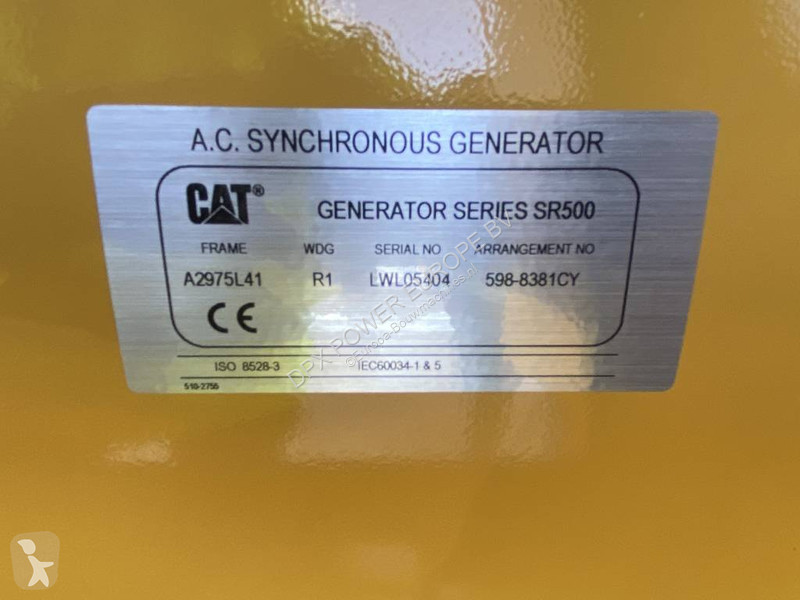 Material de obra Caterpillar DE500GC - 500 kVA...
