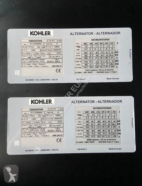 Materiaal voor de bouw SDMO J88 - 88 kVA...