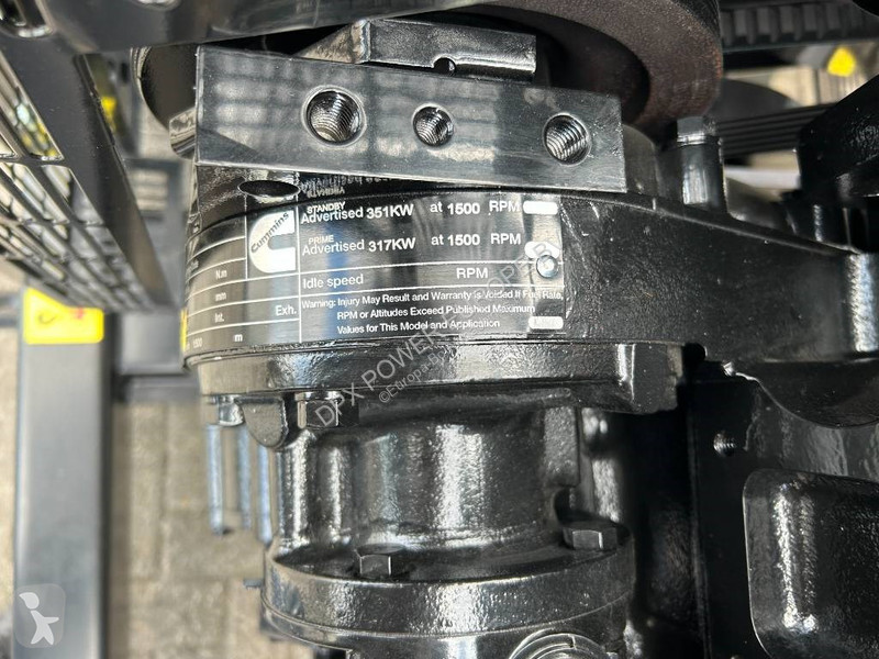 Entreprenørmaskiner Cummins NTA855-G4 - 385 kVA...