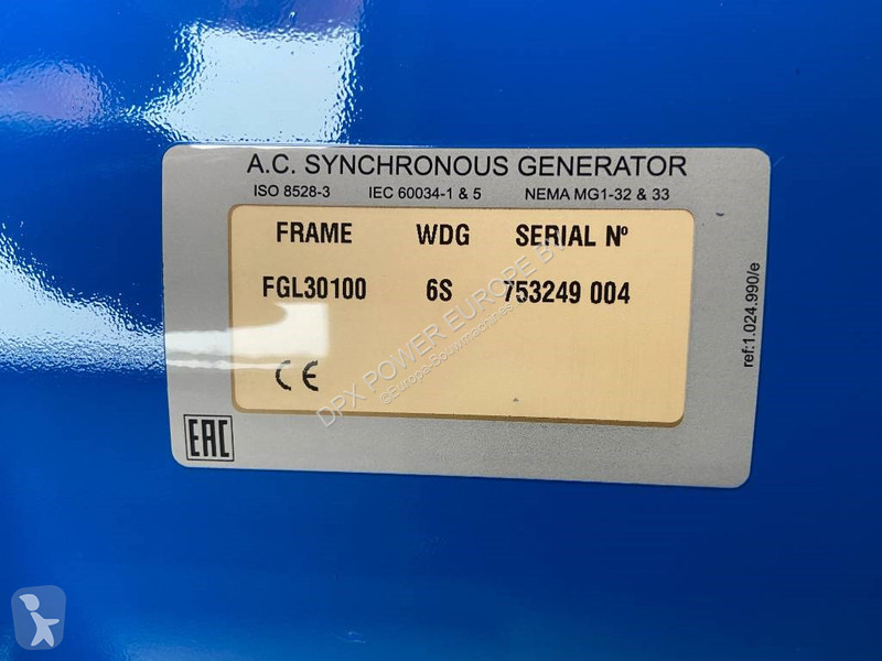 آلة لمواقع البناء FG Wilson P165-5 - 165 kVA...