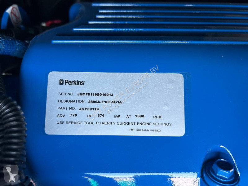 Materiaal voor de bouw FG Wilson P660-3 - 660...