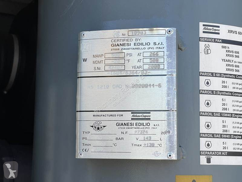 Materiaal voor de bouw Atlas Copco XRXS 566 CD...
