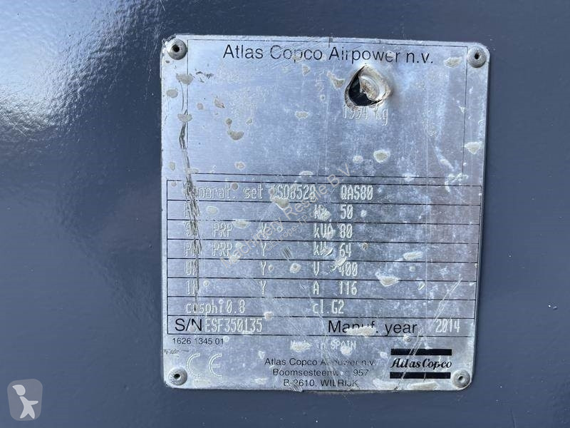 Entreprenørmaskiner Atlas Copco QAS 80
