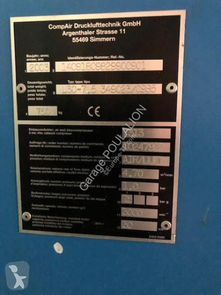 Entreprenørmaskiner Compair  L30-7.5