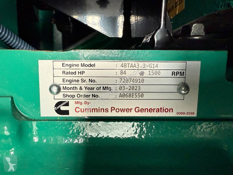 Materiaal voor de bouw Cummins C44D5EQ - 44 kVA...