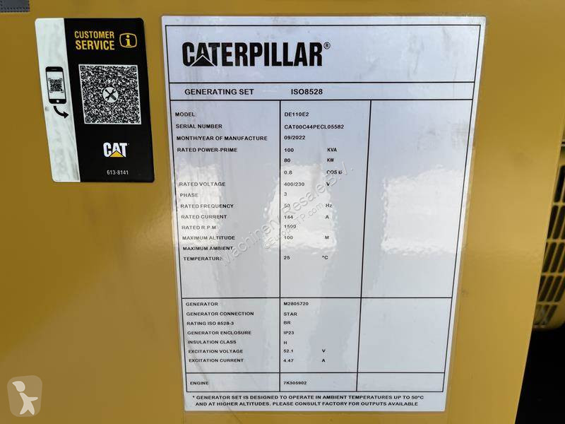 Materiaal voor de bouw Caterpillar DE 110 E 2