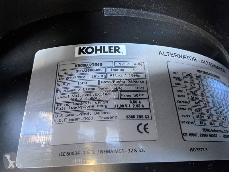 Materiaal voor de bouw SDMO K44 - 44 kVA...