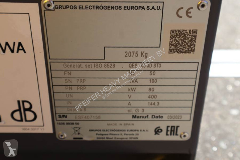 Entreprenørmaskiner Atlas Copco QES 105 JD ST3...
