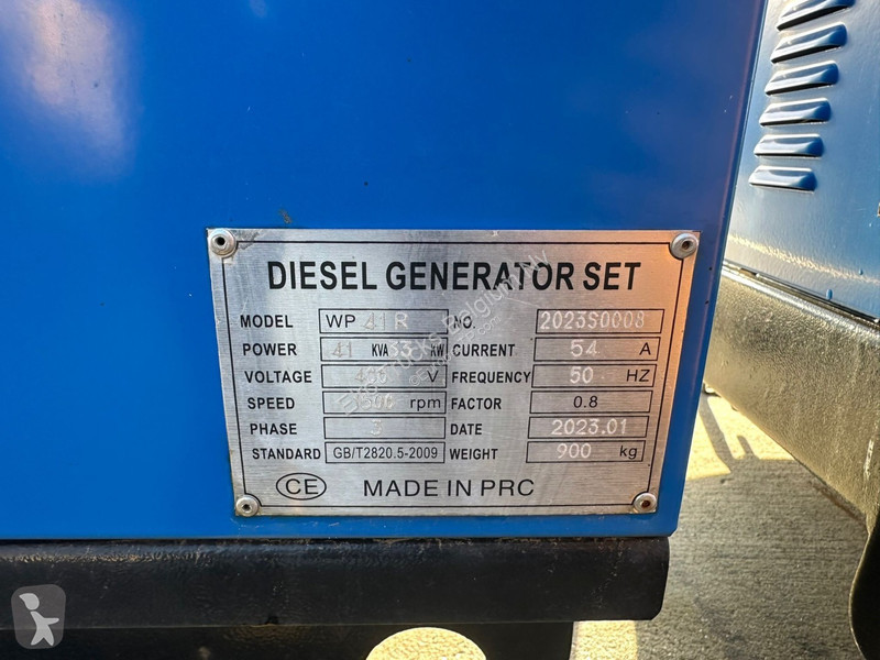 آلة لمواقع البناء  WP41R (41 KVA/ 400V / 1500...